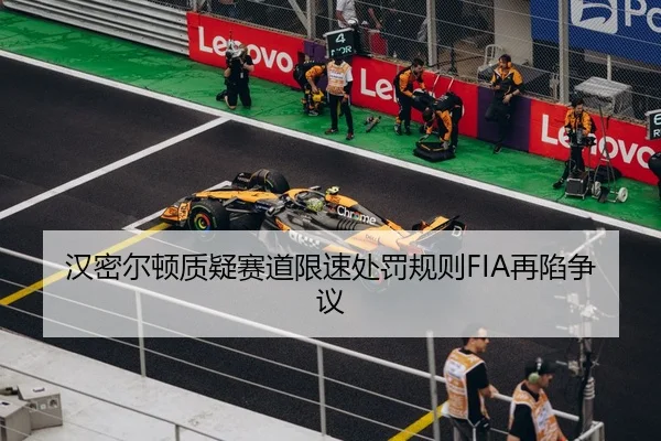汉密尔顿质疑赛道限速处罚规则FIA再陷争议